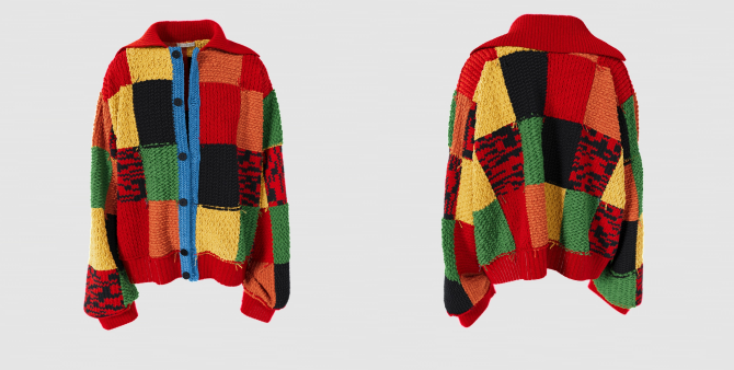 Вязаный кардиган JW Anderson был продан как NFT