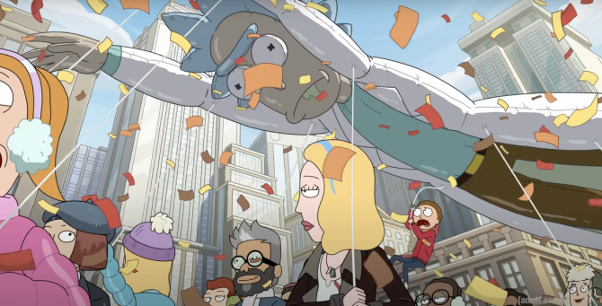 Adult Swim выпустил новую заставку шестого сезона «Рика и Морти»