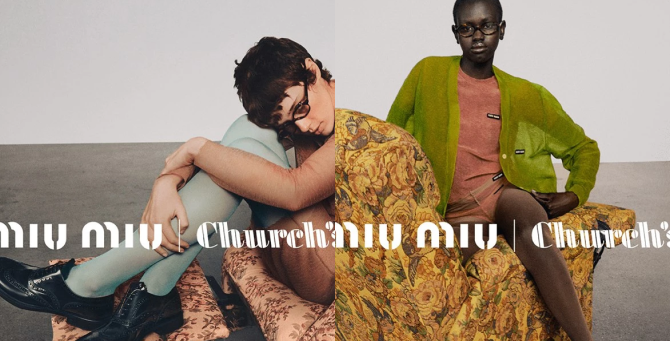 Church's выпустил обувь в коллаборации с Miu Miu