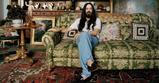 Алессандро Микеле снялся для мартовского номера Vogue