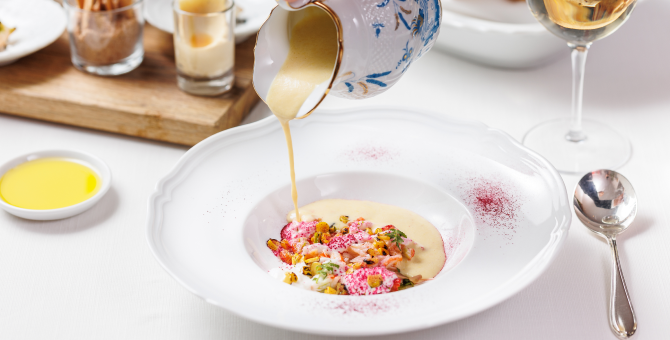 Ресторан Ovo в отеле Lotte Moscow представил новое меню