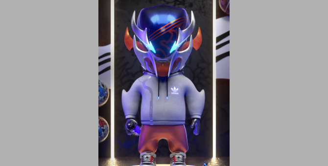 adidas и художник Никита Реплянский создали NFT-арт-объект