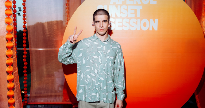 Feduk выступил на первом мероприятии из серии Aperol Sunset Session