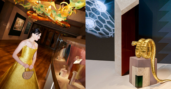 В Шанхае открылась выставка Bvlgari Serpenti Infinito