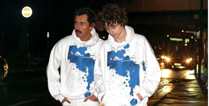 Тимоти Шаламе и Хайдер Акерманн выпустили худи в поддержку женщин в Афганистане