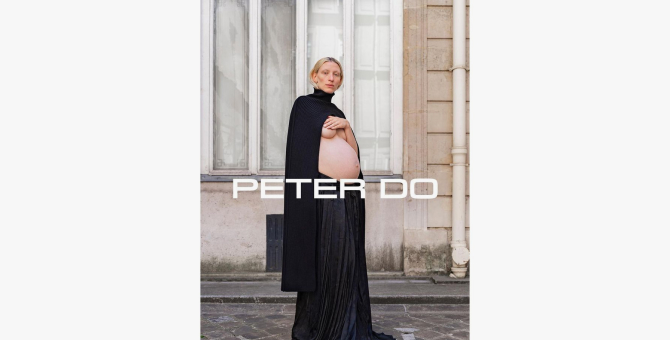 Беременная Мэгги Мауэр снялась в кампании Peter Do