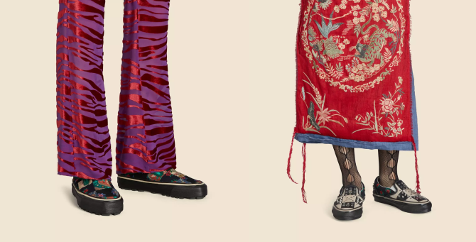 Gucci представил коллаборацию с Vans
