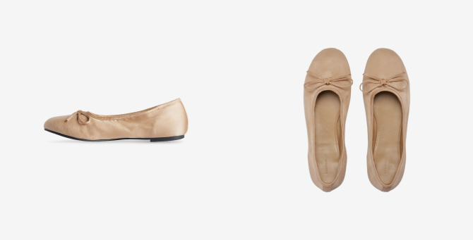 Balenciaga представил мужские балетки в бирюзовом, светло-бежевом и черном цветах