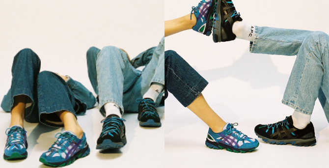 A.P.C. и Asics показали совместную коллекцию