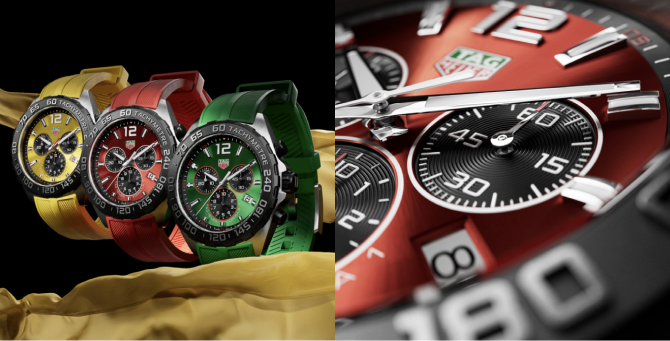 TAG Heuer выпустил новые часы из коллекции Formula 1