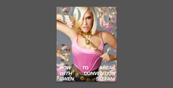 Гвен Стефани снялась для обложки Vogue Czechoslovakia