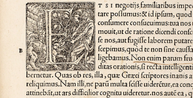 Впервые на аукцион «Литфонда» выставили труды Цицерона