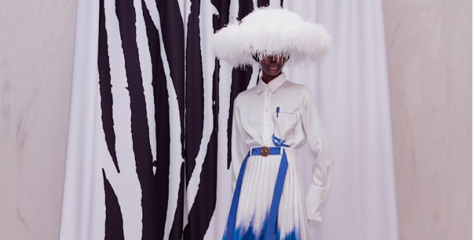 Тэбе Магугу представил свою коллекцию для AZ Factory