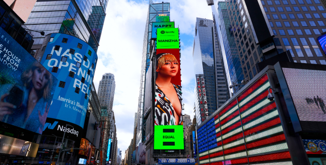 Манижа стала лицом инициативы Spotify Equal по поддержке женщин в музыке