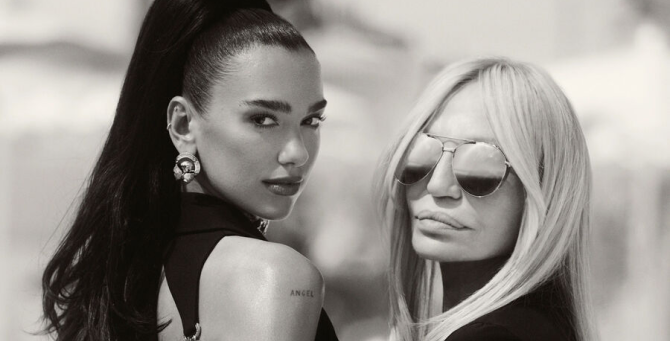 Дуа Липа и Донателла Версаче выпустят совместную коллекцию