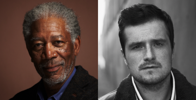 Джош Хатчерсон и Морган Фриман путешествуют во времени в трейлере «57 секунд»