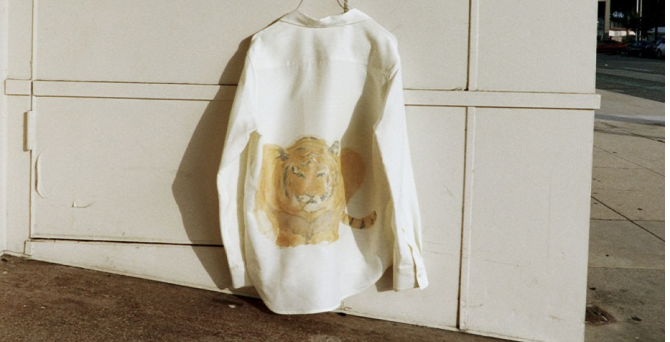 Jil Sander выпустил капсулу с акварельными тиграми