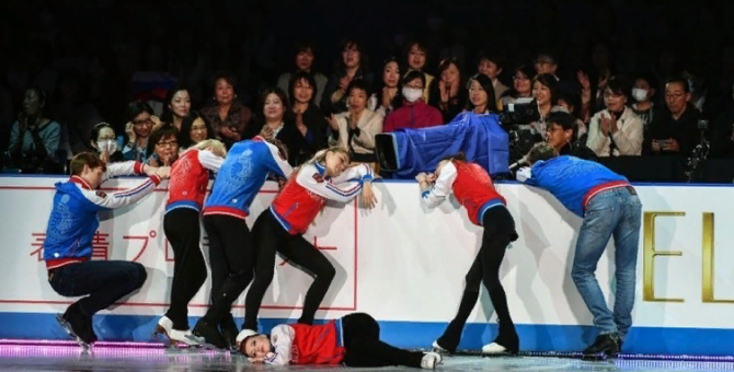 Сборная России впервые в истории выиграла командный чемпионат мира по фигурному катанию