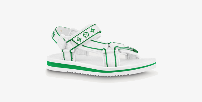 Louis Vuitton выпустил новые спортивные сандалии