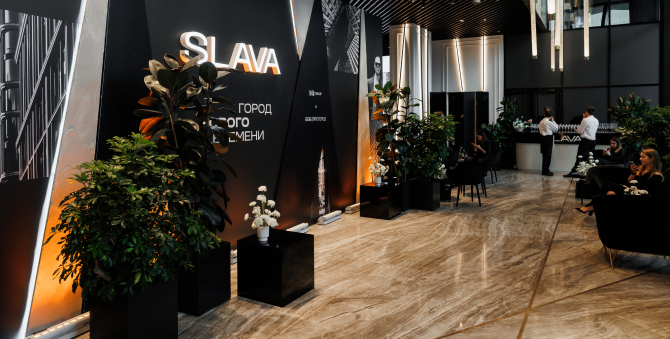 В Москве открылось первое из зданий нового городского квартала SLAVA