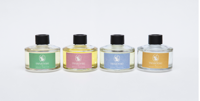 Swarovski и российский бренд Great Trotter выпустили ароматические диффузоры