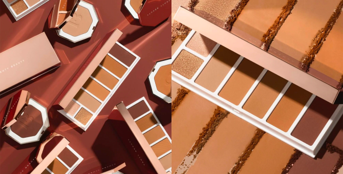 Fenty Beauty выпустил новую палетку бронзеров и хайлайтеров