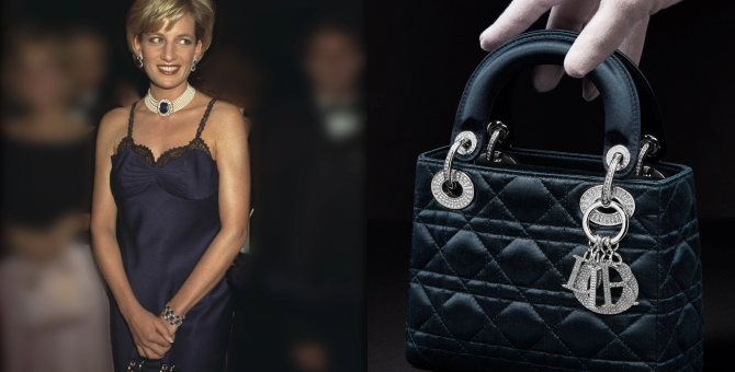 Dior перевыпустил сумку, с которой принцесса Диана появлялась на Met Gala