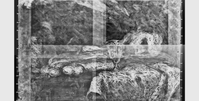 Неизвестный автопортрет Сезанна был найден под его натюрмортом