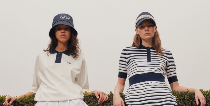 A.P.C. представил первую коллекцию одежды и аксессуаров для гольфа