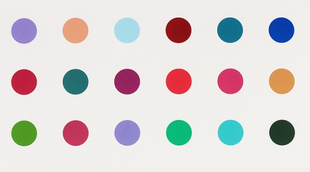 Две картины Дэмиена Херста похищены в Лондоне