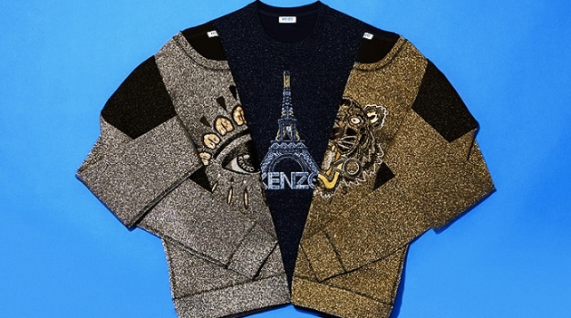 Рождественские свитшоты Kenzo