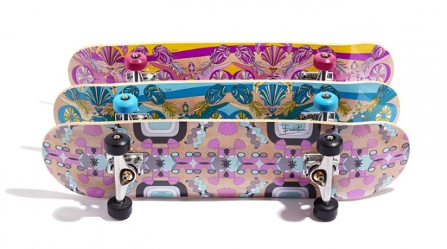 Emilio Pucci готовит к выпуску скейтборды