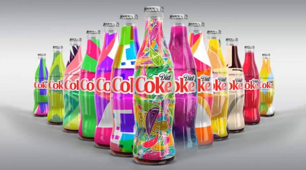 Да будет цвет: 2 миллиона неповторимых Diet Coke от израильского офиса Coca-Cola
