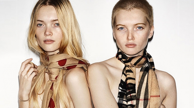 Рут и Мэй Белл, Сол Госс и другие rookie models в кампании Burberry