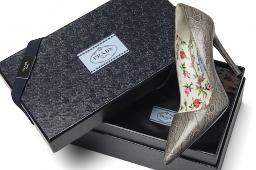 Туфли Prada по индивидуальному заказу