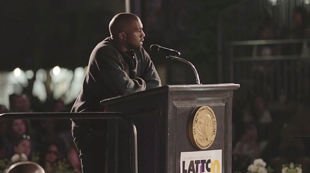 \"Когда вы лучше всех, вы получаете больше ненависти\" — Канье Уэст выступил перед студентами