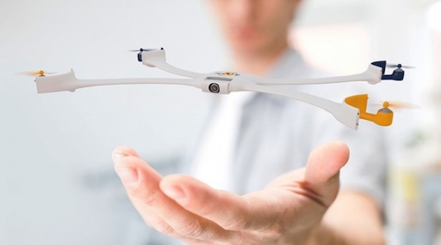 Квадрокоптер Nixie для съемки selfie-фото