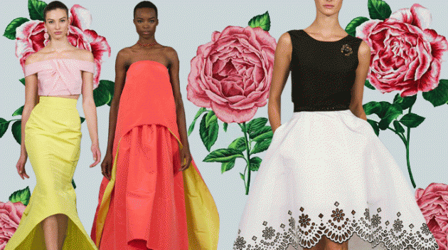 Обзор Buro 24/7: Oscar de la Renta, весна-лето 2015