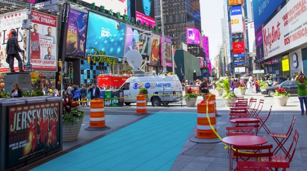 Повсеместная урбанизация: Таймс-сквер поделят на зоны