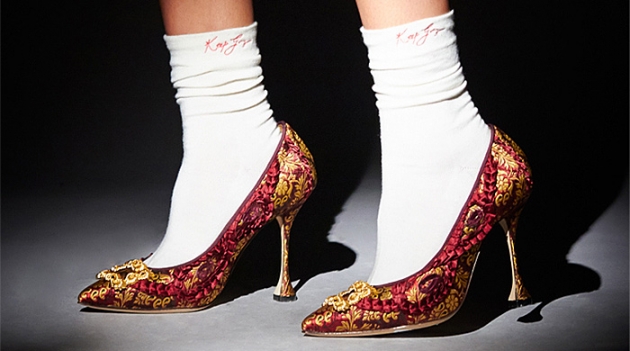 Manolo Blahnik и Falke создали коллекцию носков