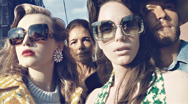 Молодые актрисы в кампании Miu Miu, осень-зима 2015