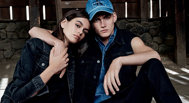 Дети Синди Кроуфорд снялись в рекламной кампании Calvin Klein