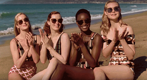 Эль Фаннинг в рекламной кампании Miu Miu — видео