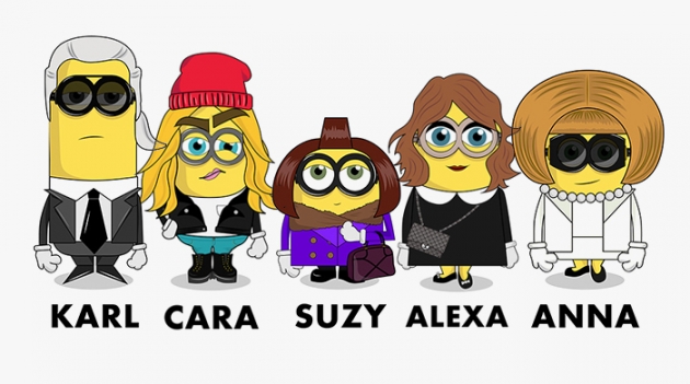 Это должно было случиться: миньоны в роли любимых дизайнеров моды