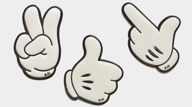 Аня Хиндмарч открыла магазин кожаных наклеек