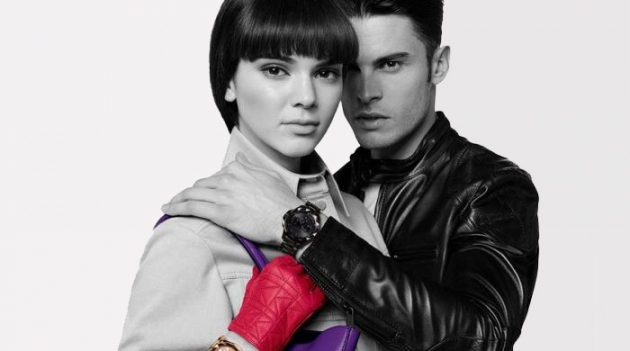 Кендалл Дженнер и Саша Лусс в кампании Karl Lagerfeld