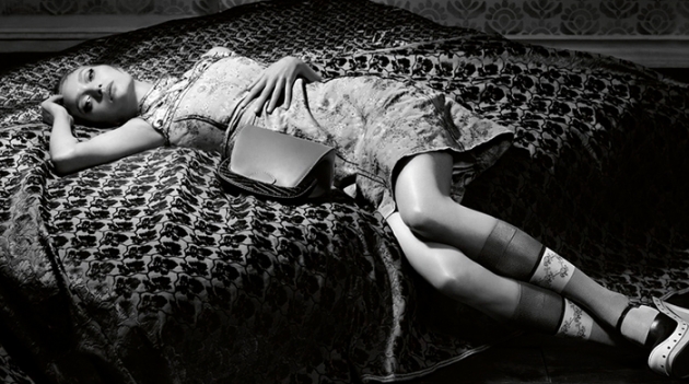 Джемма Уорд в новой рекламной кампании Prada