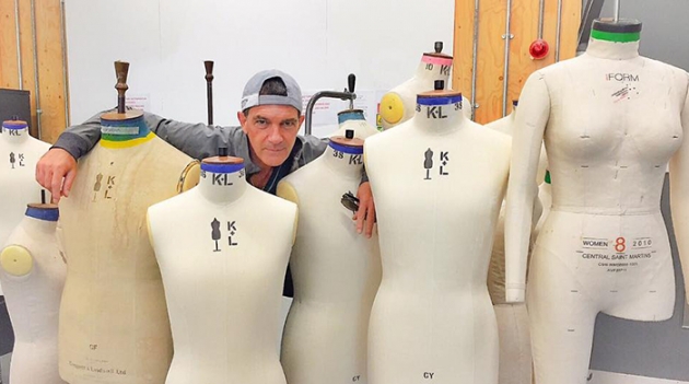 Антонио Бандерас готовится стать дизайнером?