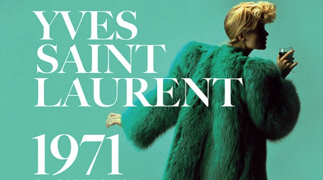 Новая выставка об Иве Сен-Лоране посвящена его коллекции 1971 года