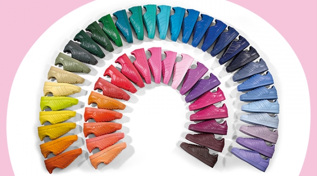 Разноцветная коллаборация Фаррелла Уильямса с аdidas